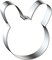 Large Easter Baking Bunny Cookie Cutter Set – 4 Piece Easter Rabbit Head Face Shaped Cookie Cutters (5", 4", 3", 2") – Stainless Steel